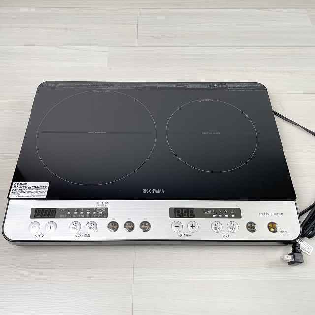 アイリスオーヤマ 2口IHコンロ