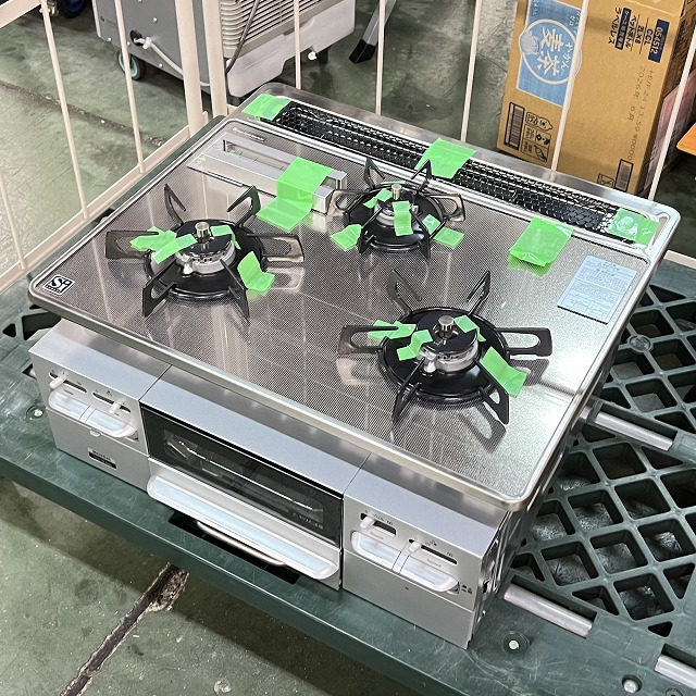 3口ガスビルトインコンロ DW32N3WTSKSV