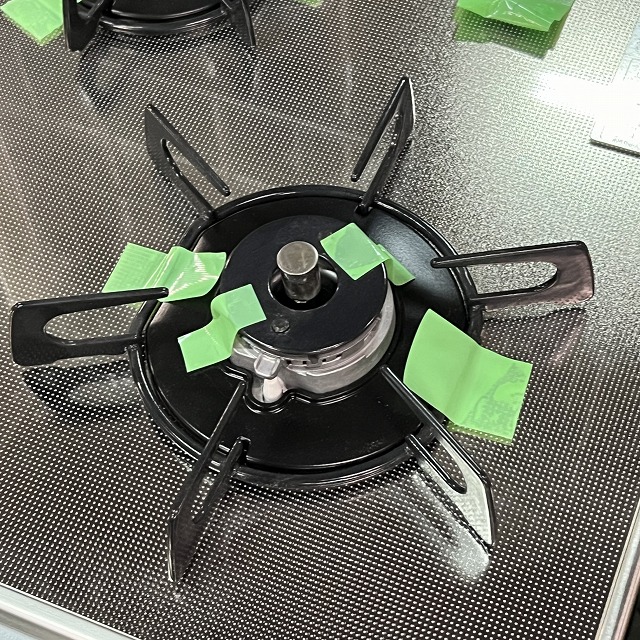 朝霞 3口ガスビルトインコンロ 買取