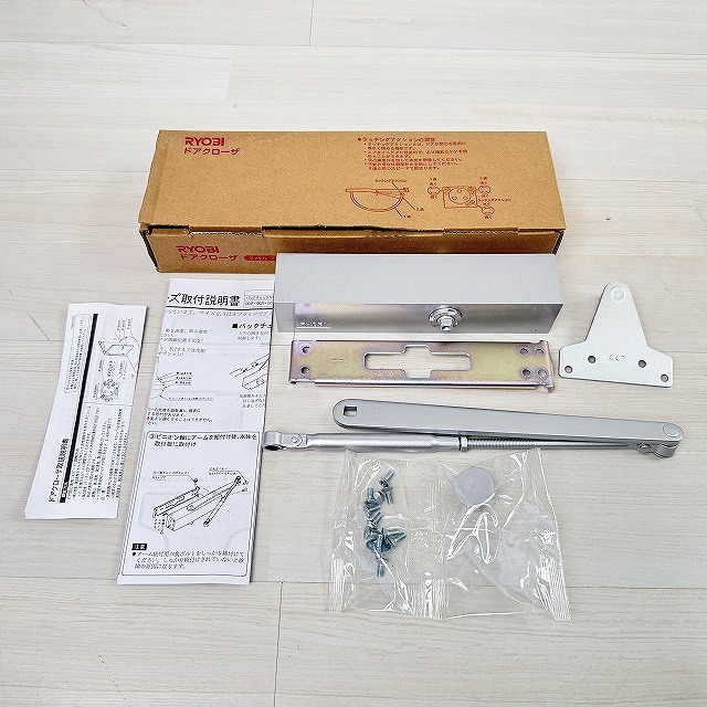 説明書やアームなど付属品がすべて揃ったRYOBI 1003P ドアクローザを埼玉県朝霞市で買取！